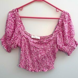 American Threads Crop Top